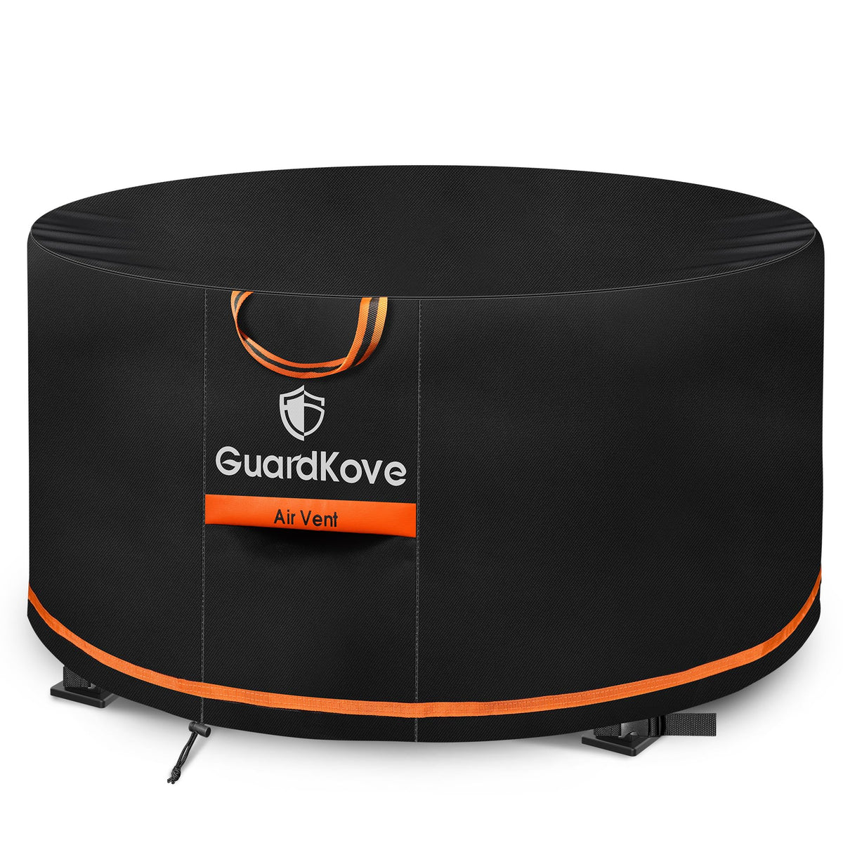 GuardKove front view of 48in cover showing full protection