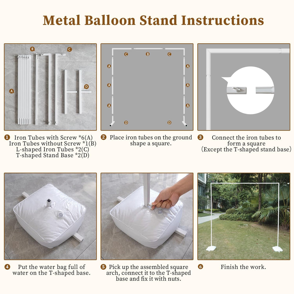 GUATTINE base with water bag installed for outdoor stability and safety