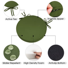 GUEGLSA underside showing silicone dot non-slip backing for stable chair placement