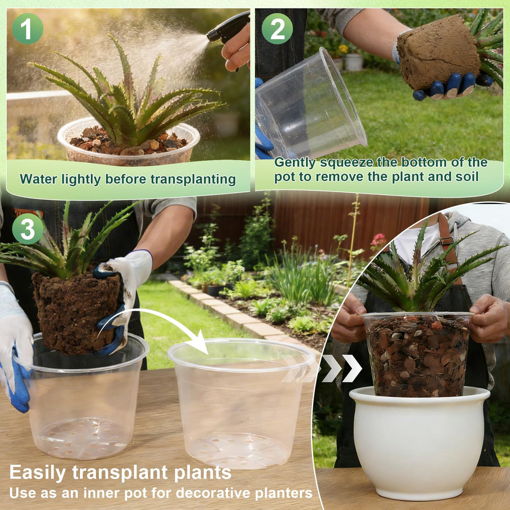 GUGEMEI 12" pot with tomato plant demonstrating roomy growth support