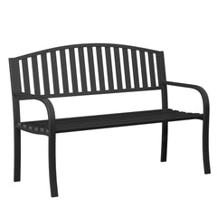 GUINGFUN front view showing sturdy metal frame and elegant design, adding durable curb appeal