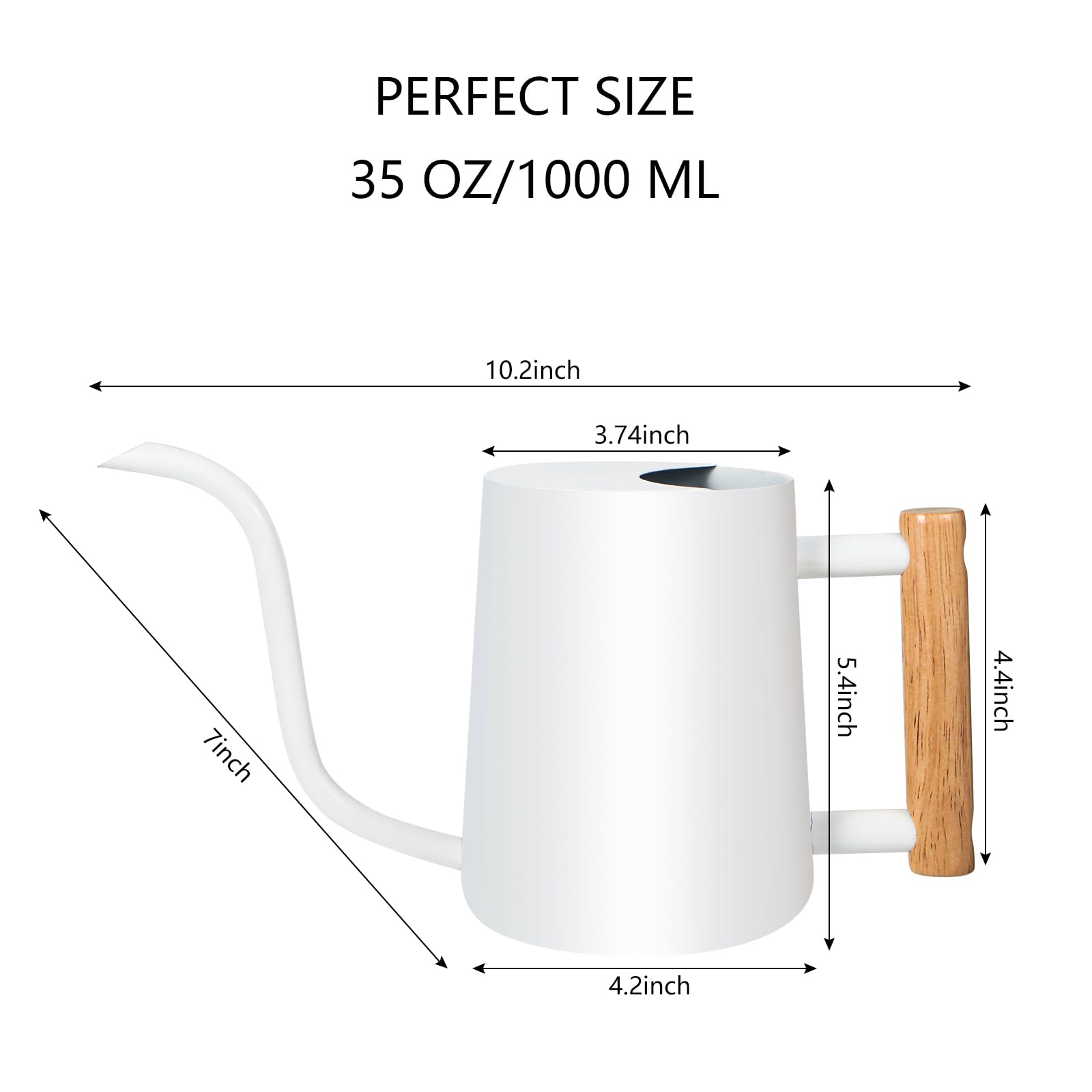 GUKJOB held in hand to show 35oz scale and easy lifting benefit