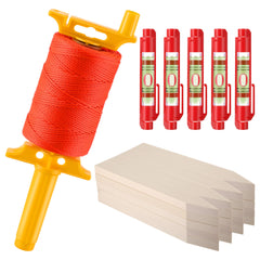 Gulfmew front packaging showing full stake and line kit for quick setup