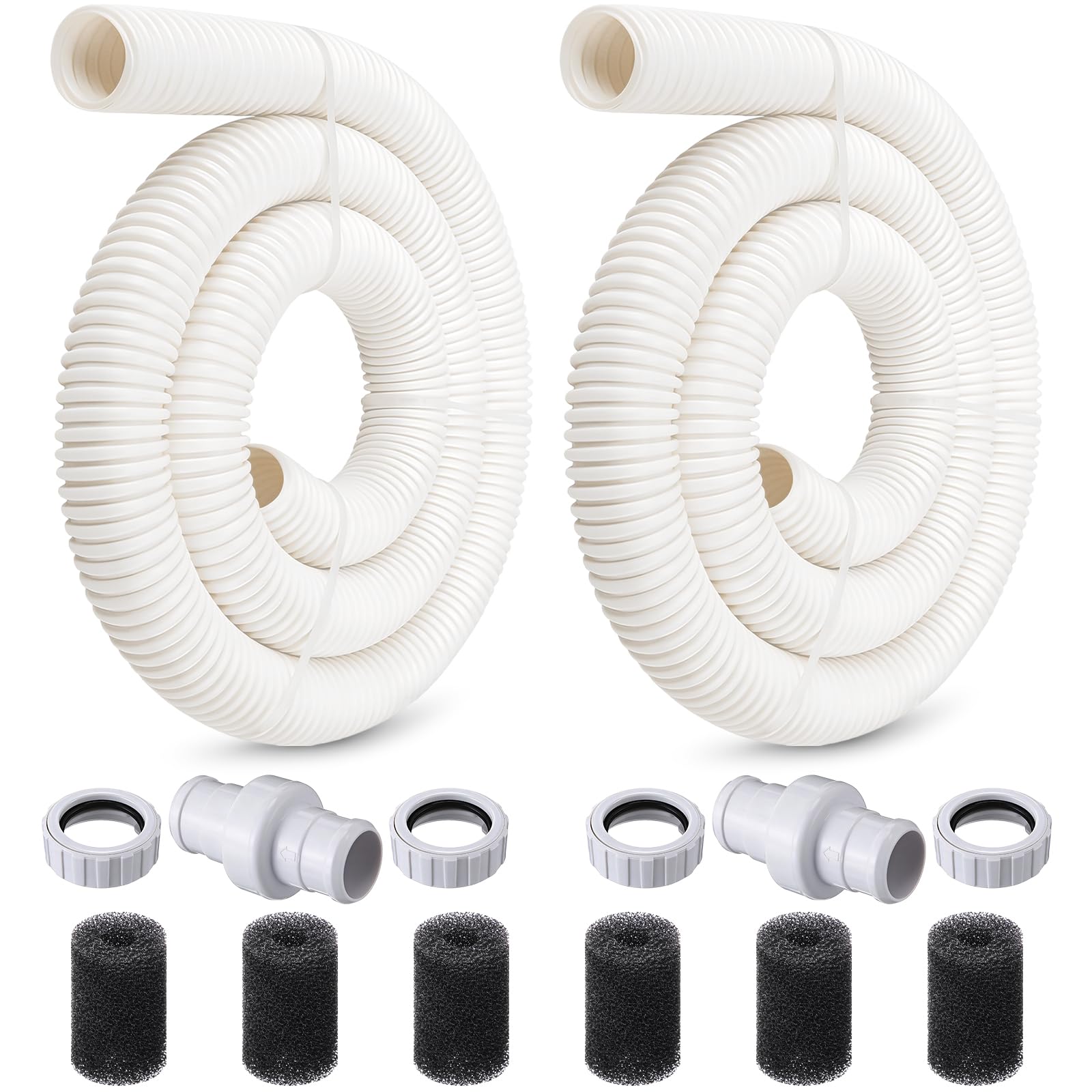 Gulfmew front view of replacement 6ft hose showing fit and durability benefit