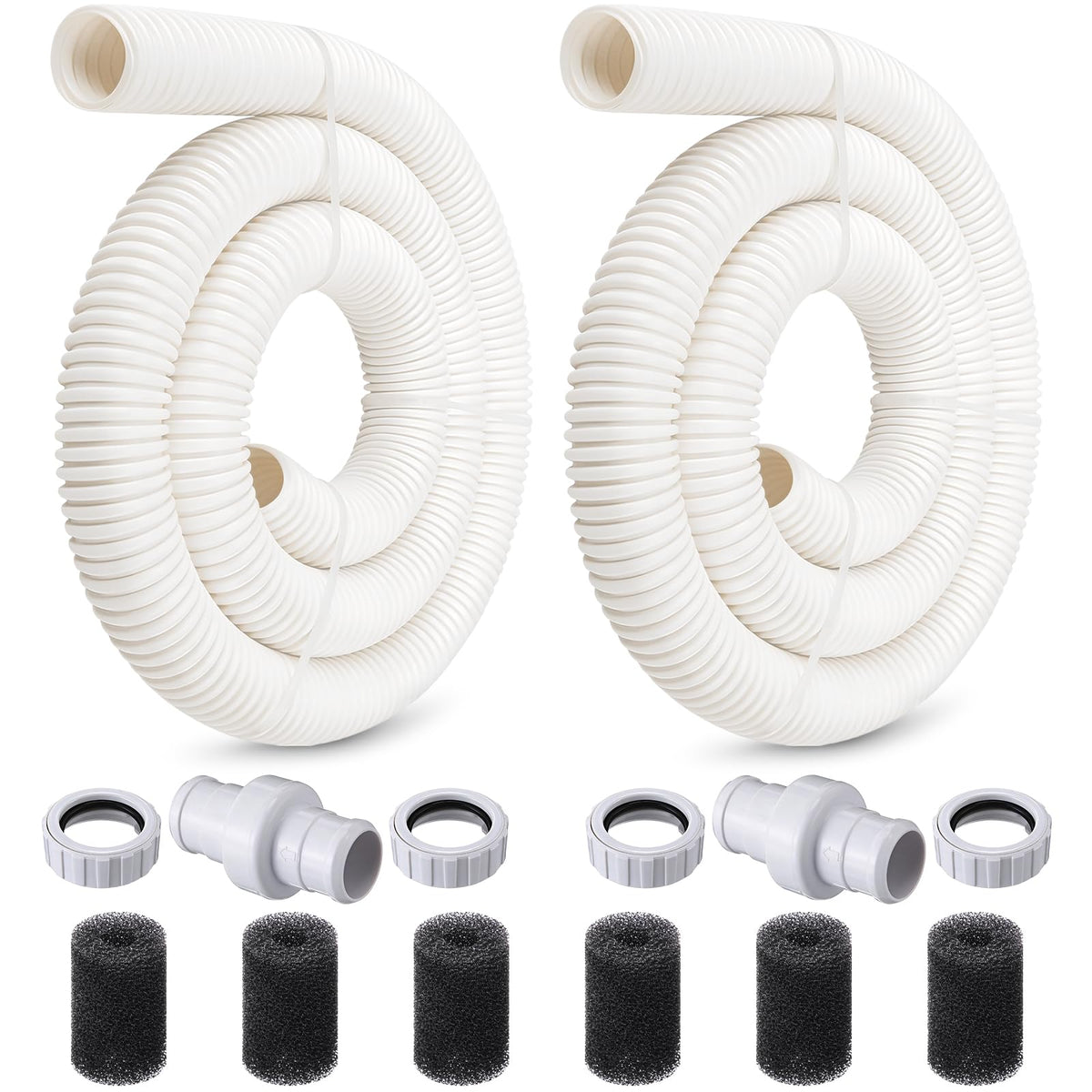 Gulfmew front view of replacement 6ft hose showing fit and durability benefit