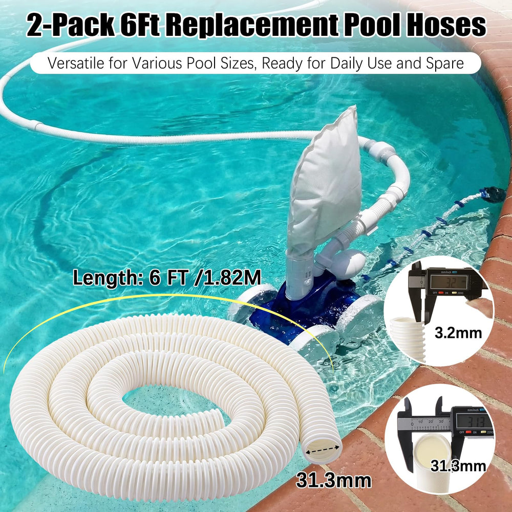 Gulfmew kit laid flat with hoses, swivels and scrubbers showing complete-replacement benefit