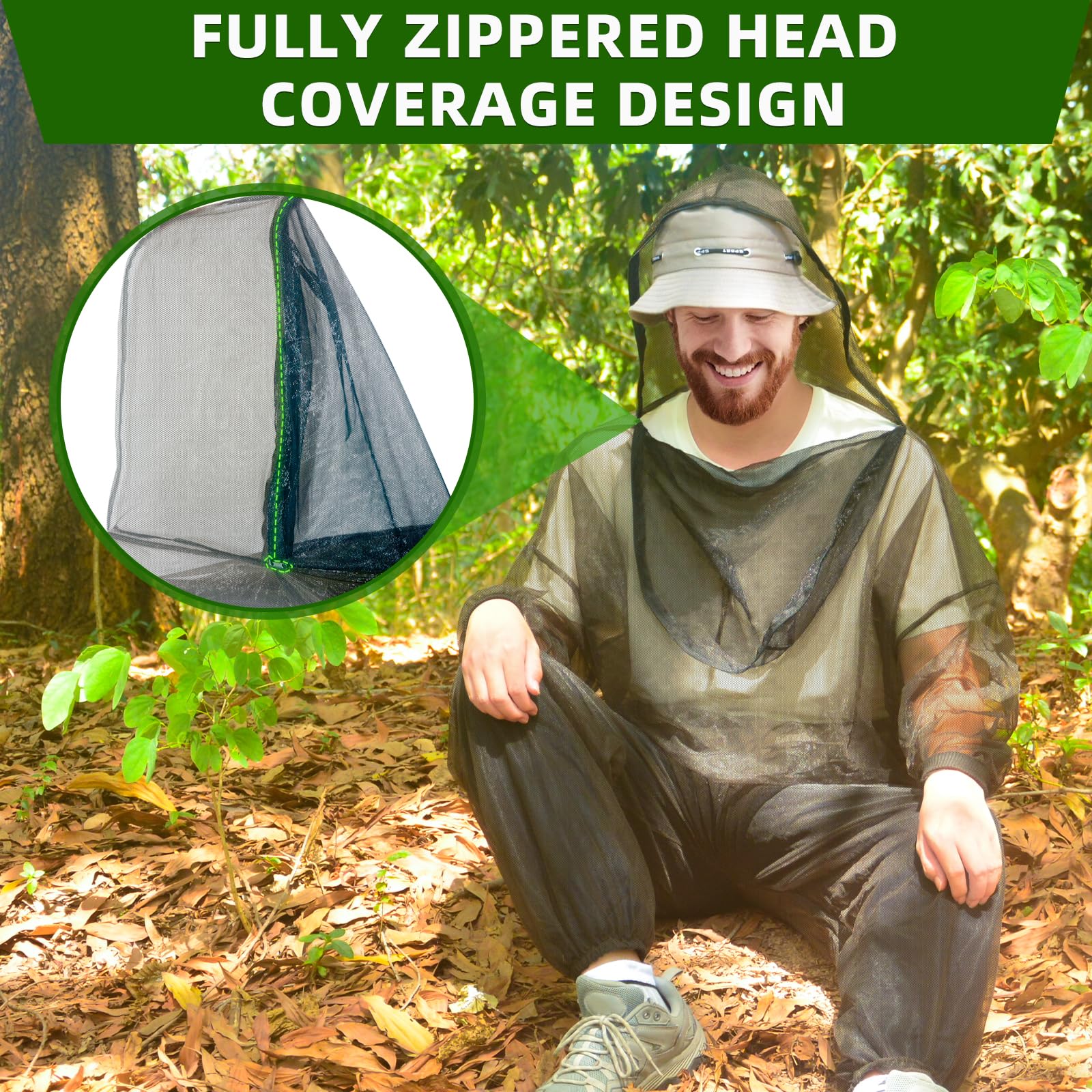gumkeg elastic cuff and waist closeup keeping insects out effectively