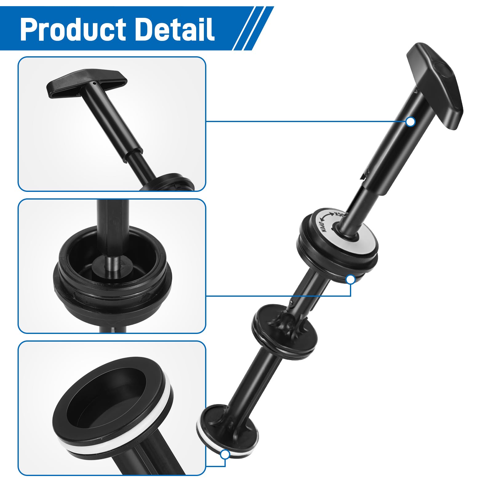 GUOJINJISM detailed piston molding highlighting smooth operation and tight seal