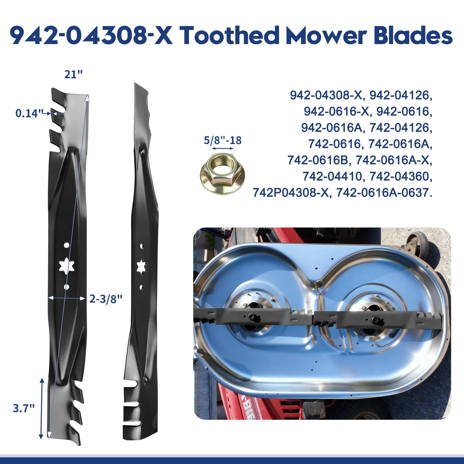GUSUHAWK star-shaped center hole detail ensuring proper fitment