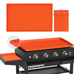 GUSOYO 36-inch griddle cover front view showing secure fit and weather protection