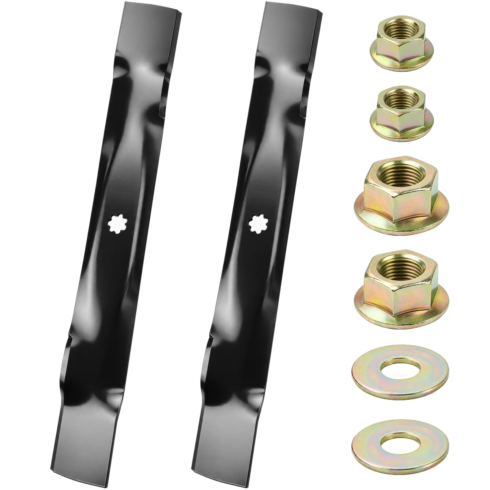 GUSUHAWK front view of blades package showing ready-to-install convenience