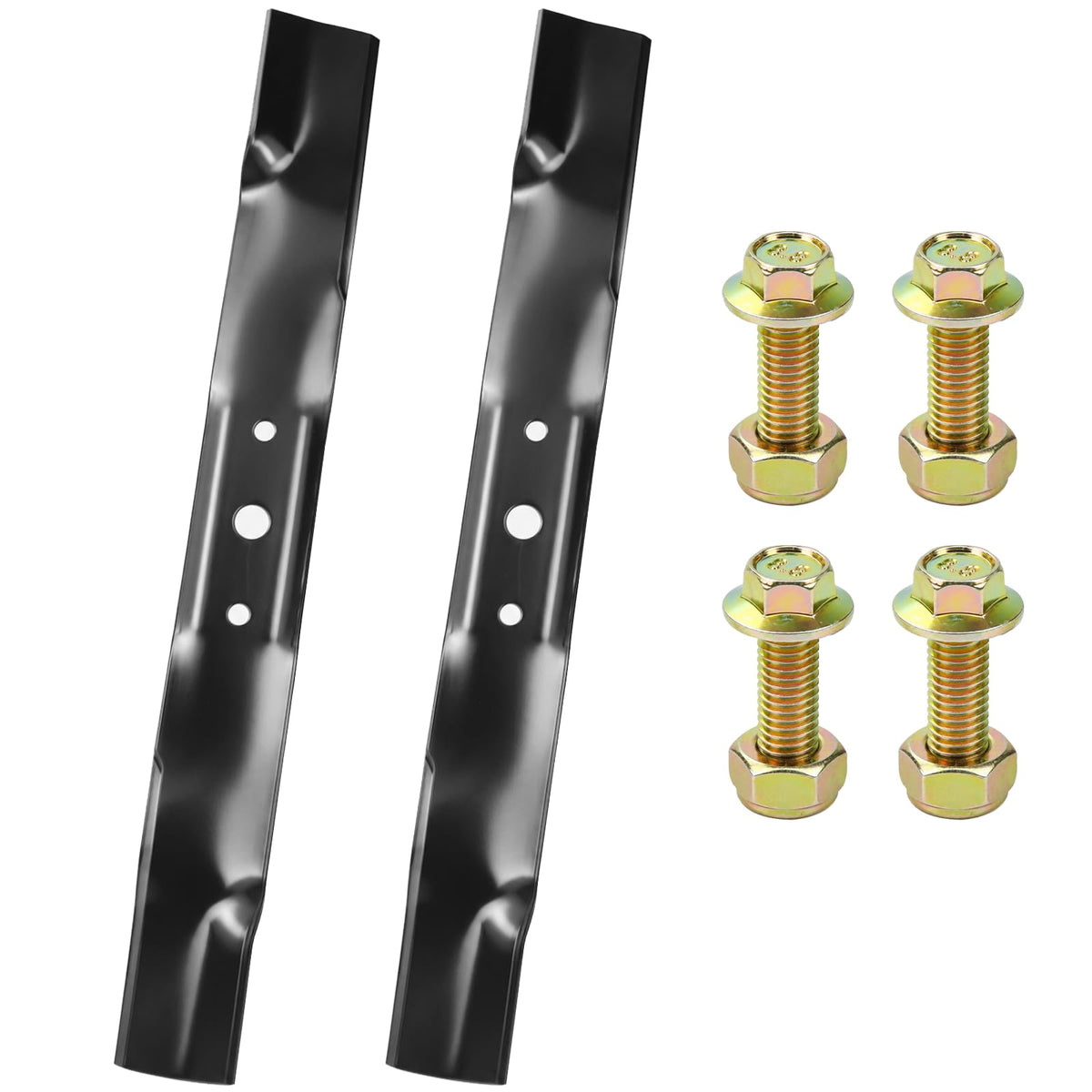 GUSUHAWK front view showing two replacement blades for quick identification and fit