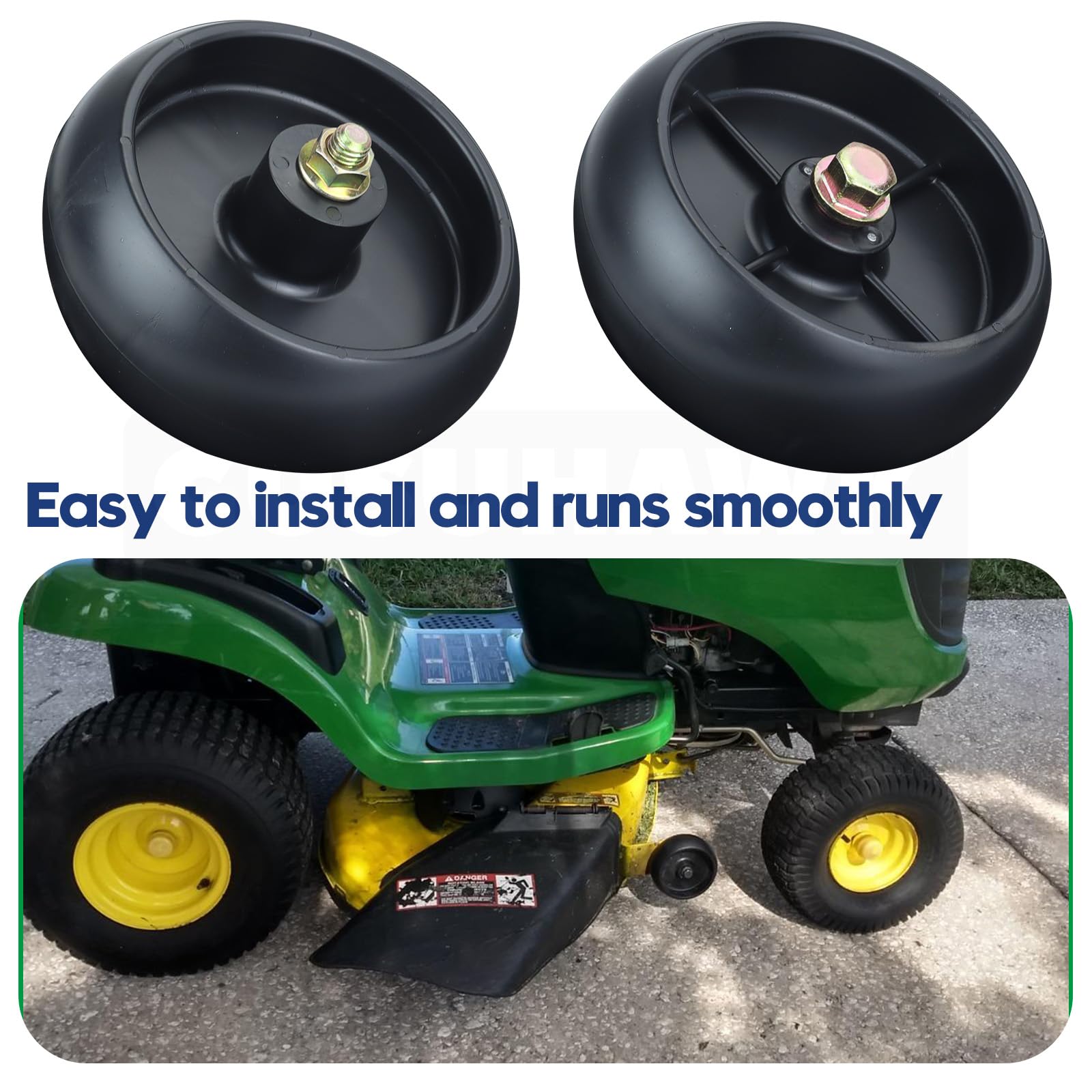 GUSUHAWK four-pack packaging showing quantity ready for multi-wheel replacement