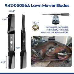GUSUHAWK 6-point star center hole detail ensuring correct spindle fit