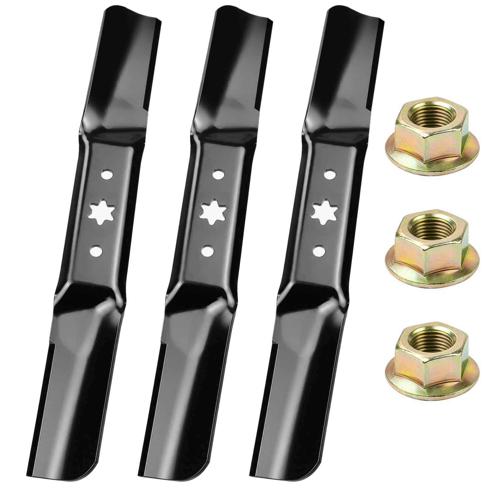 GUSUHAWK front view of 3-pack blades showing replacement convenience and fit