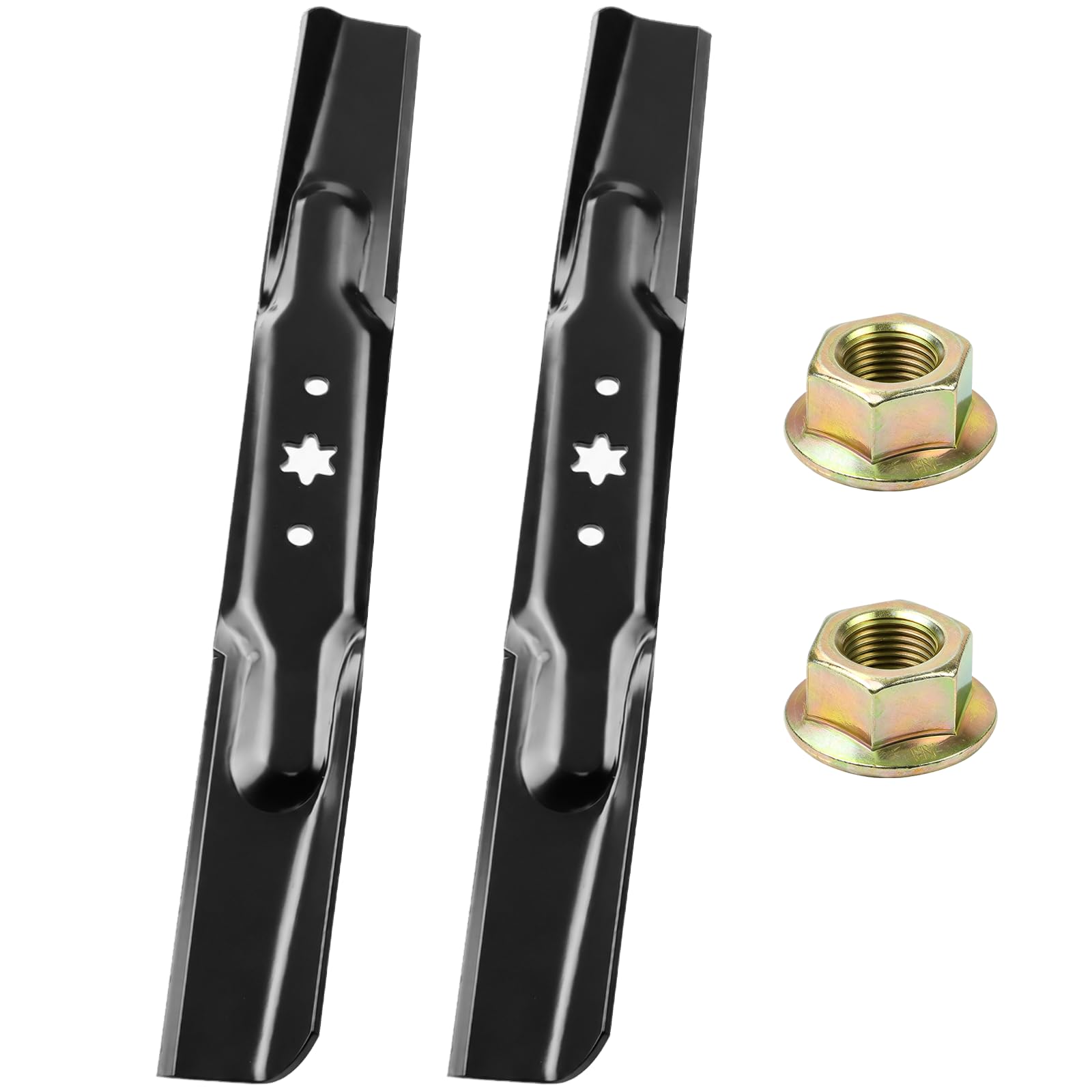 GUSUHAWK front view of two replacement blades showing ready-to-install convenience