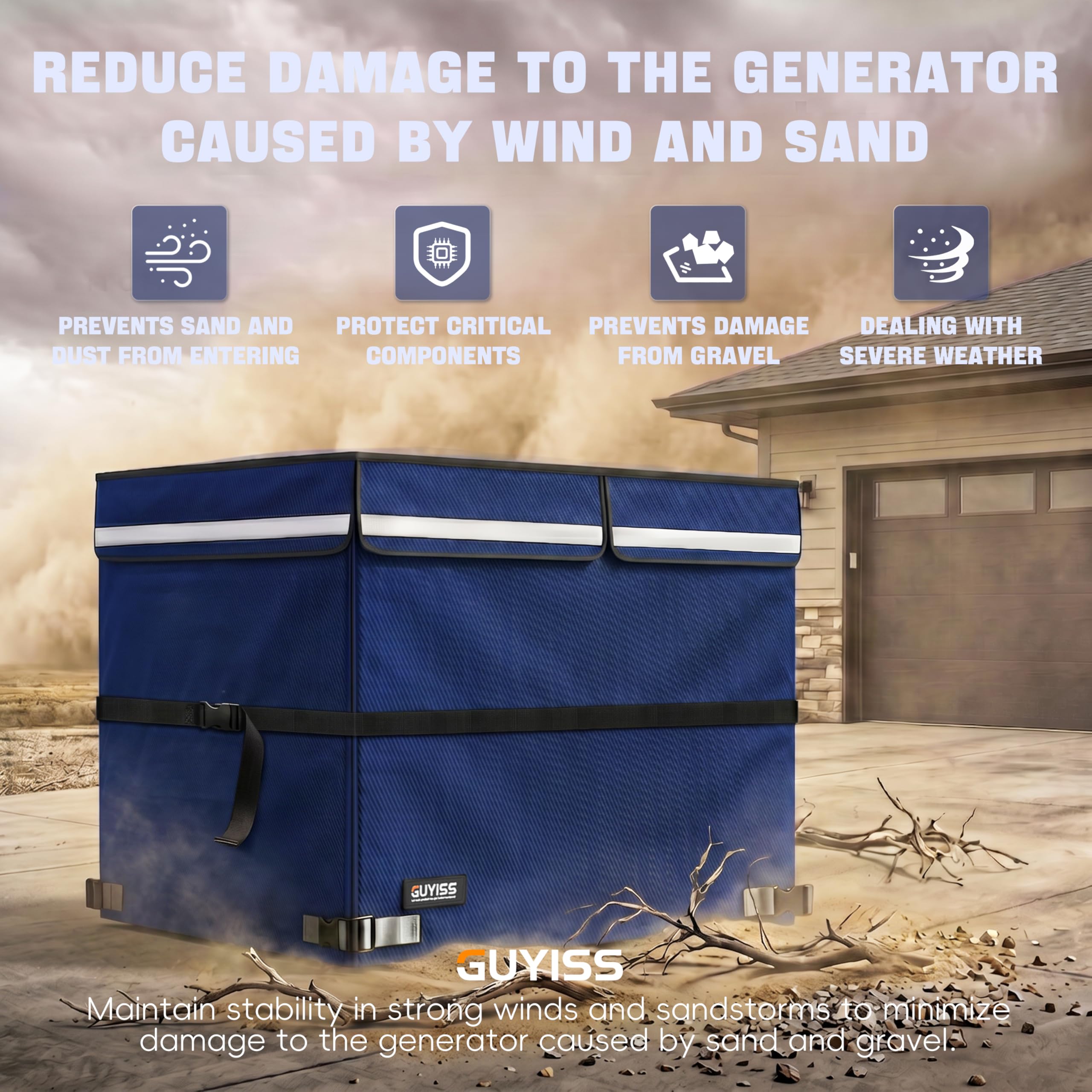 GUYISS in use during rain showing continuous operation protection