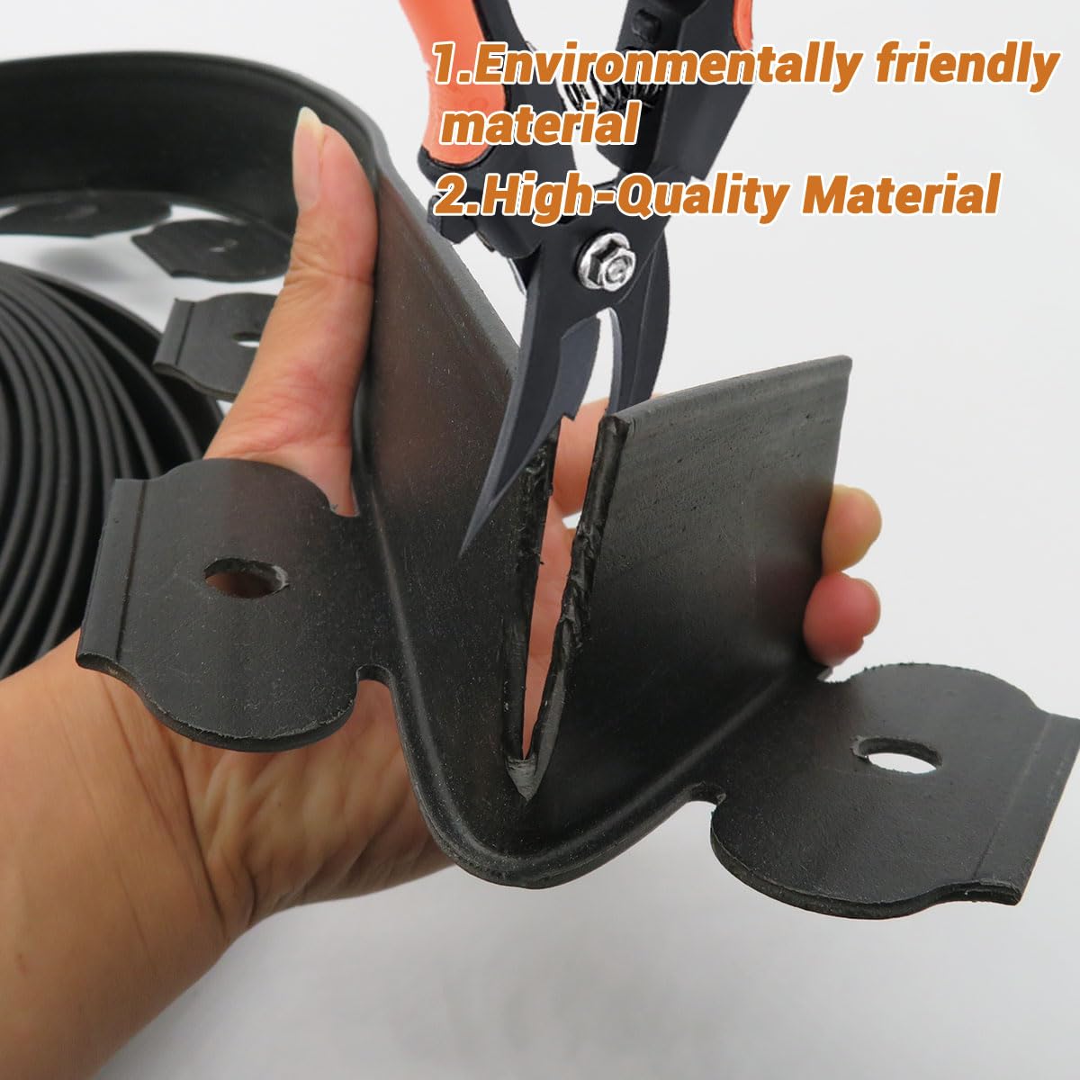 GVICAHIY roll beside ruler showing 66-foot length and compact storage benefit