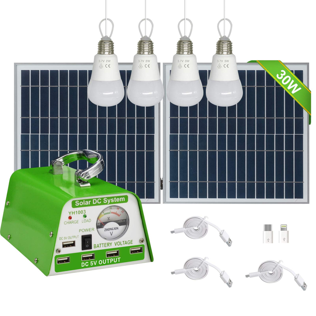 GVSHINE front packaging showing kit contents and benefits