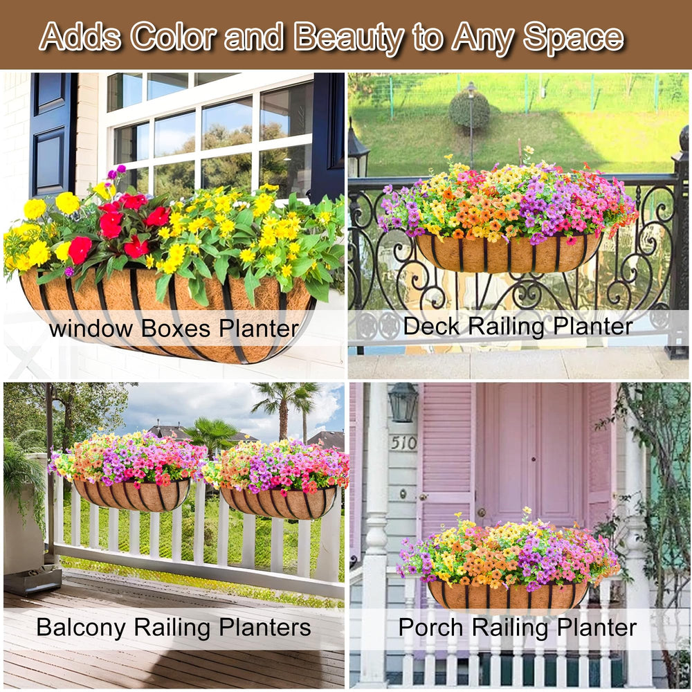 GYATSOCYG two-pack stacked to show both included planters and coordinated outdoor styling