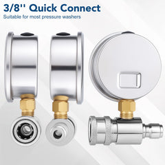 Gyfent brass adapters detail showing durable connectors and leak resistance