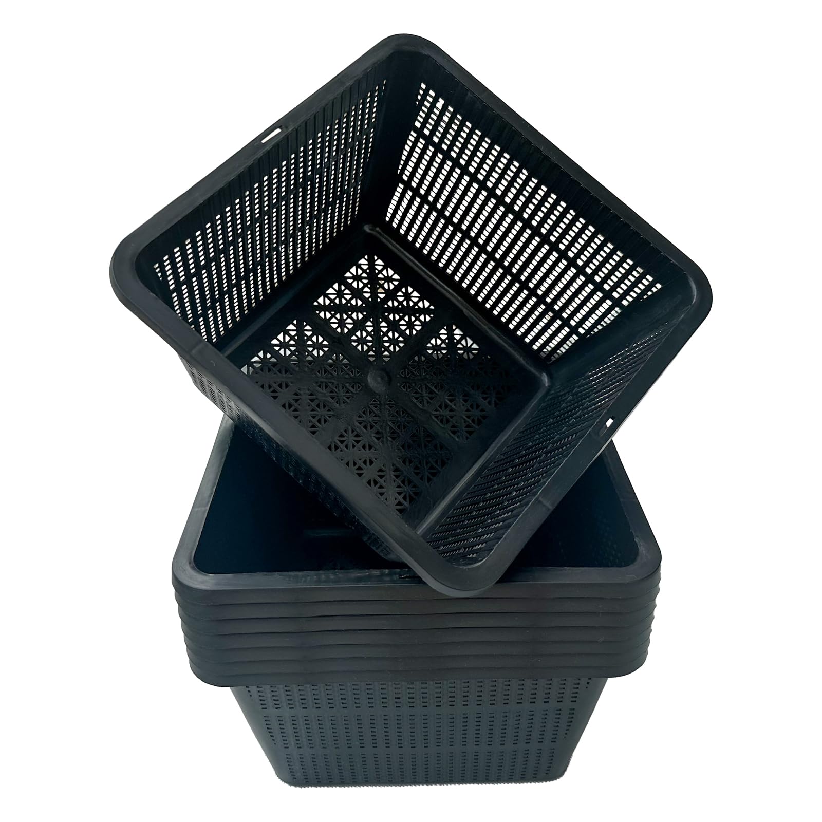Gyfofix basket filled with aquatic soil showing easy planting benefit