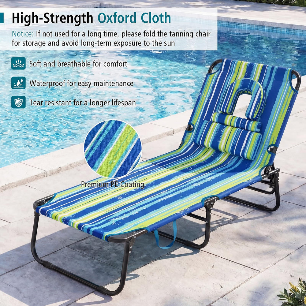 GYMAX close-up of 500D oxford fabric texture for durable comfort