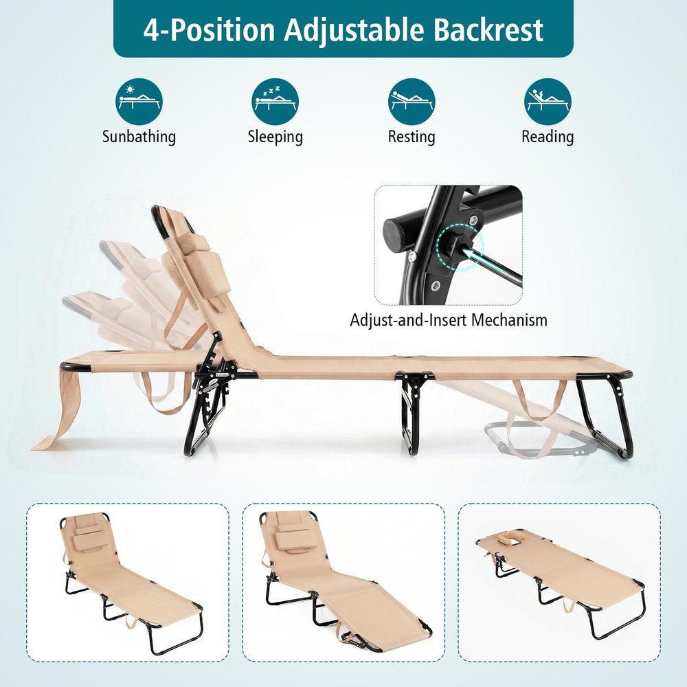 GYMAX removable pillows with zip covers for easy washing and hygiene
