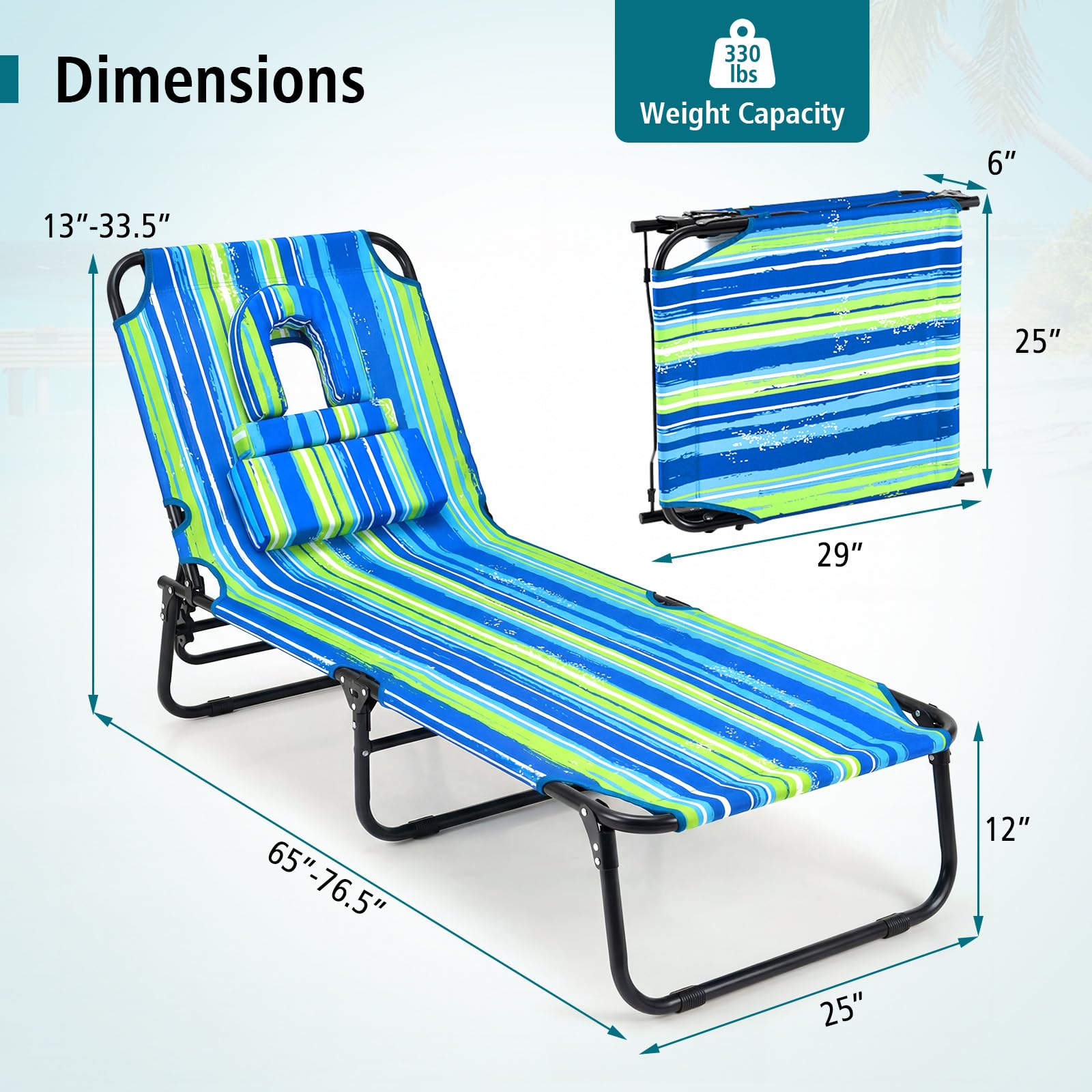 GYMAX leg rest extension and support for elevated comfort