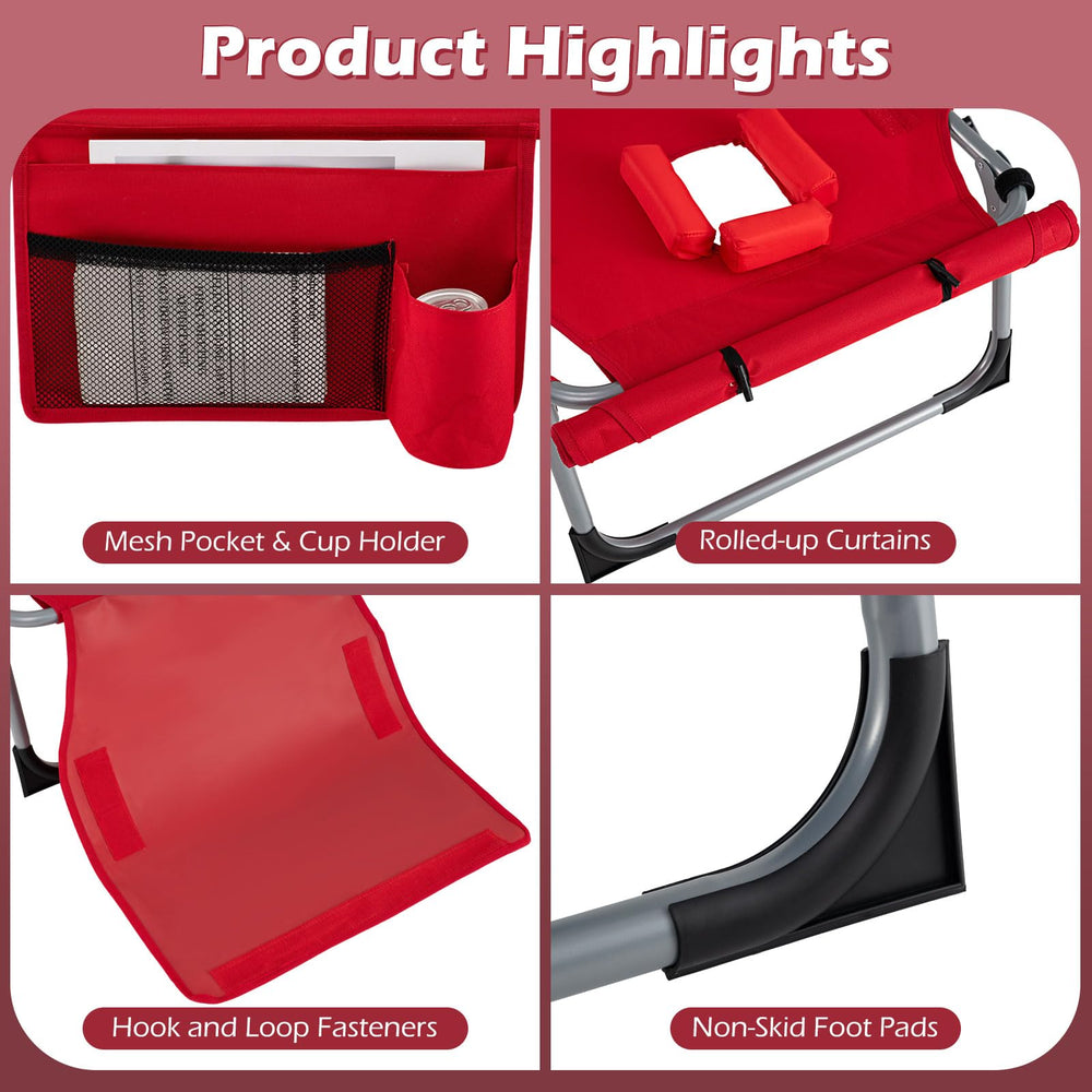 GYMAX oxford fabric close-up demonstrating durable weather resistance