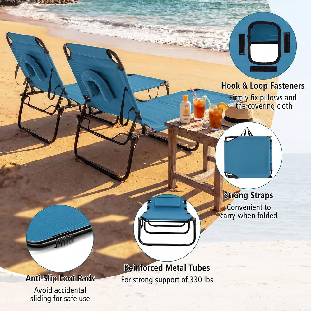 GYMAX three removable pillows with zip covers showing easy cleaning benefit