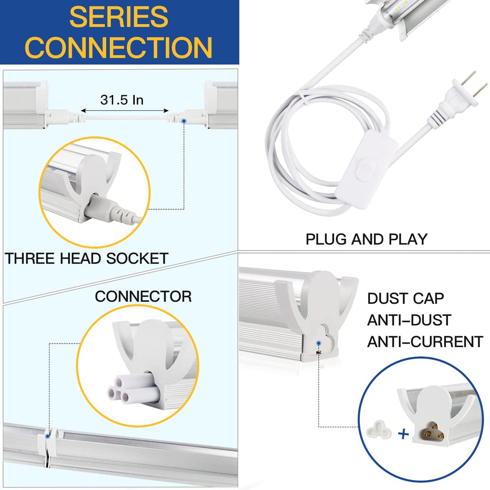 GYTF daisy-chain connection ends with dust caps for safe expandable setups