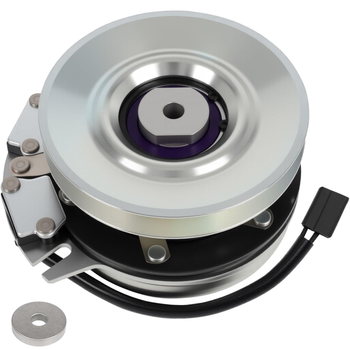 GYZJ front view assembly showing complete PTO clutch for easy replacement