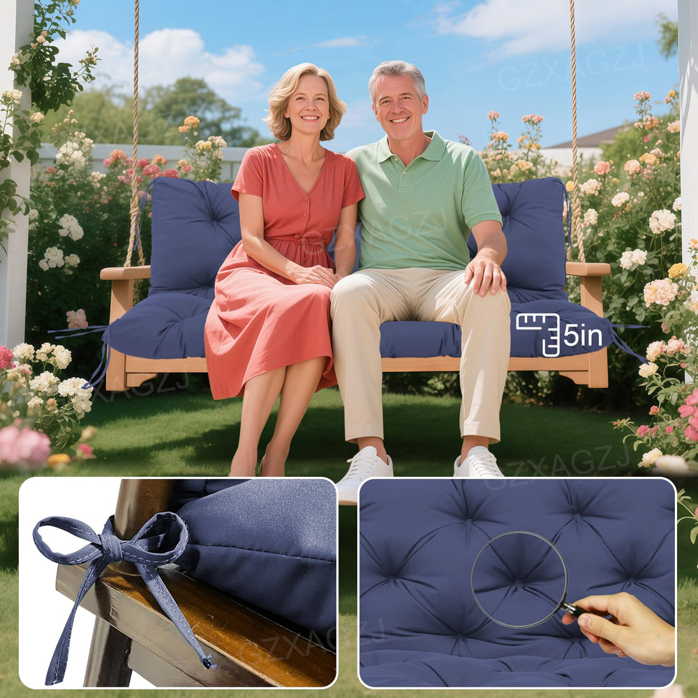 GZXAGZJ side profile displaying the 5-inch thick supportive cushioning