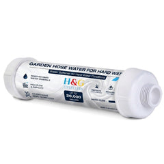 H&G lifestyles close-up of 3/4" GHT threaded connection for quick tool-free hose attachment