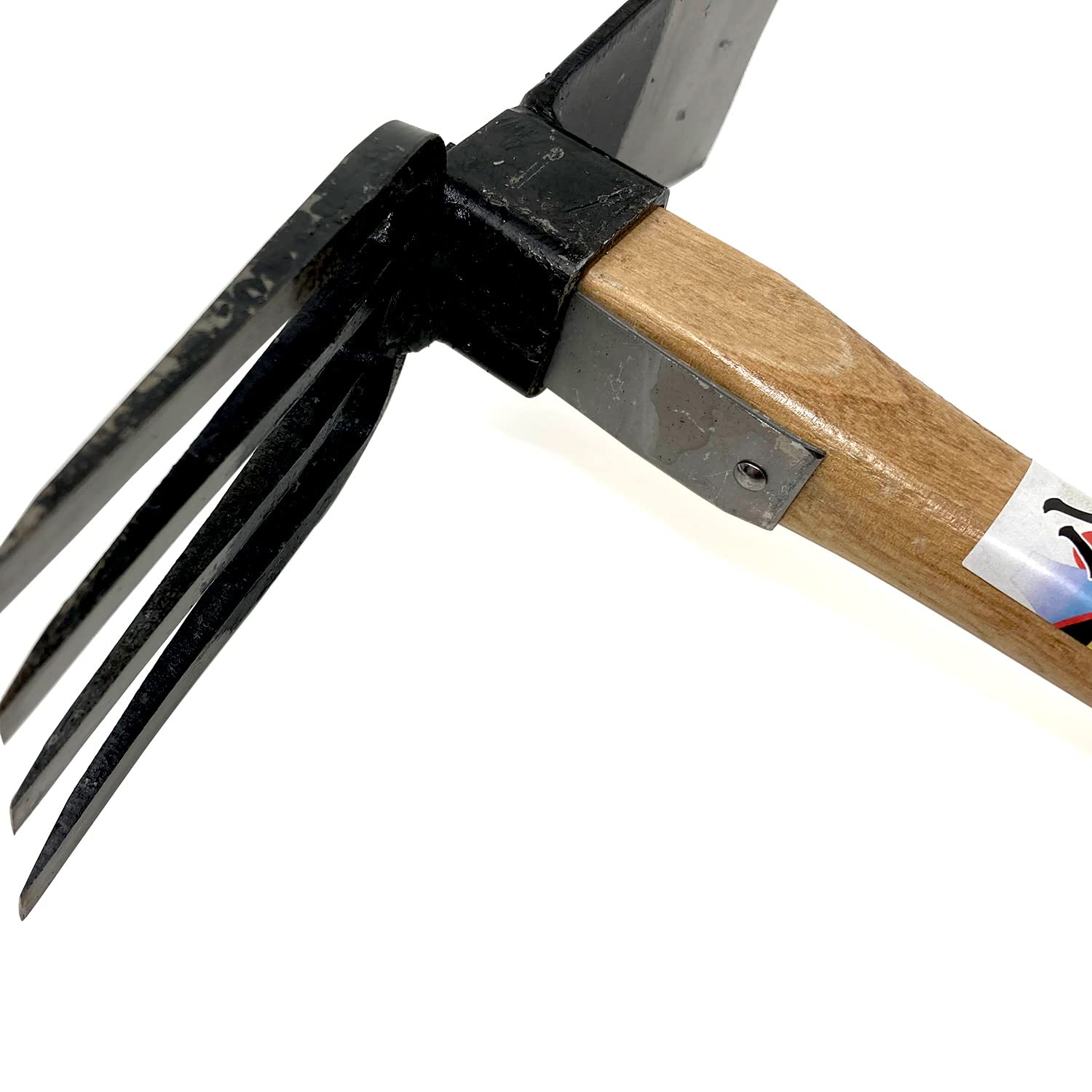 HACHIEMON handle and head join showing sturdy construction benefit