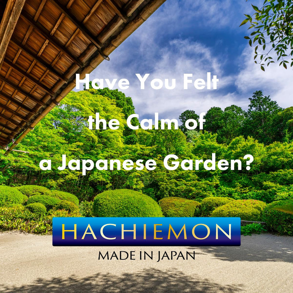 HACHIEMON in a gardener's toolkit scene highlighting professional finish