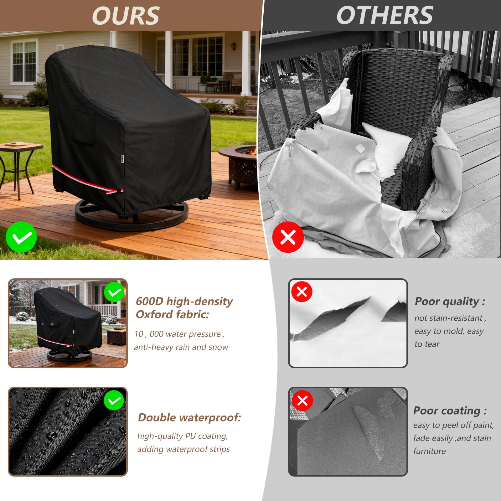 Hadisi folded cover compact for storage saving space in closet