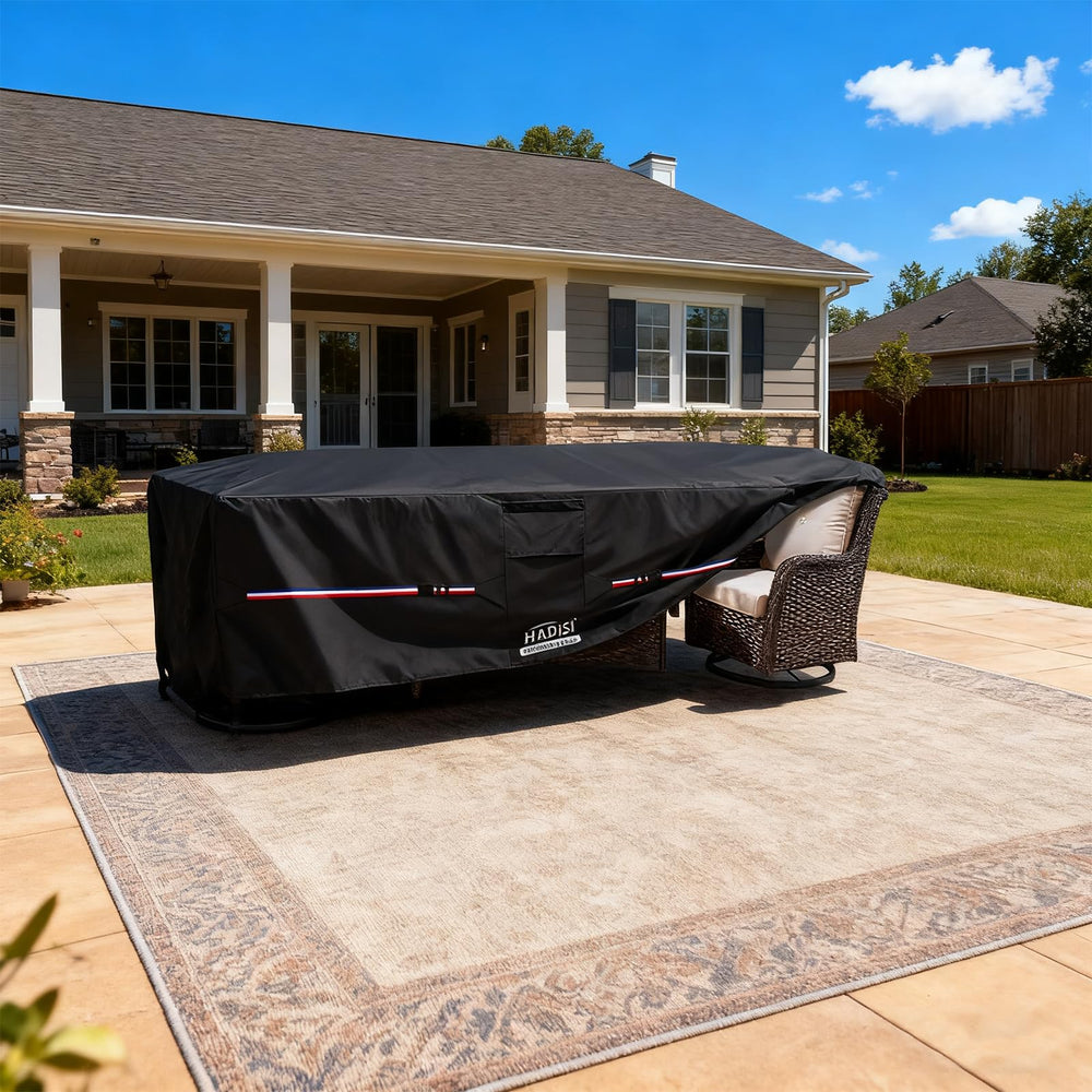 Hadisi packaged folded cover ready for storage and easy transportation