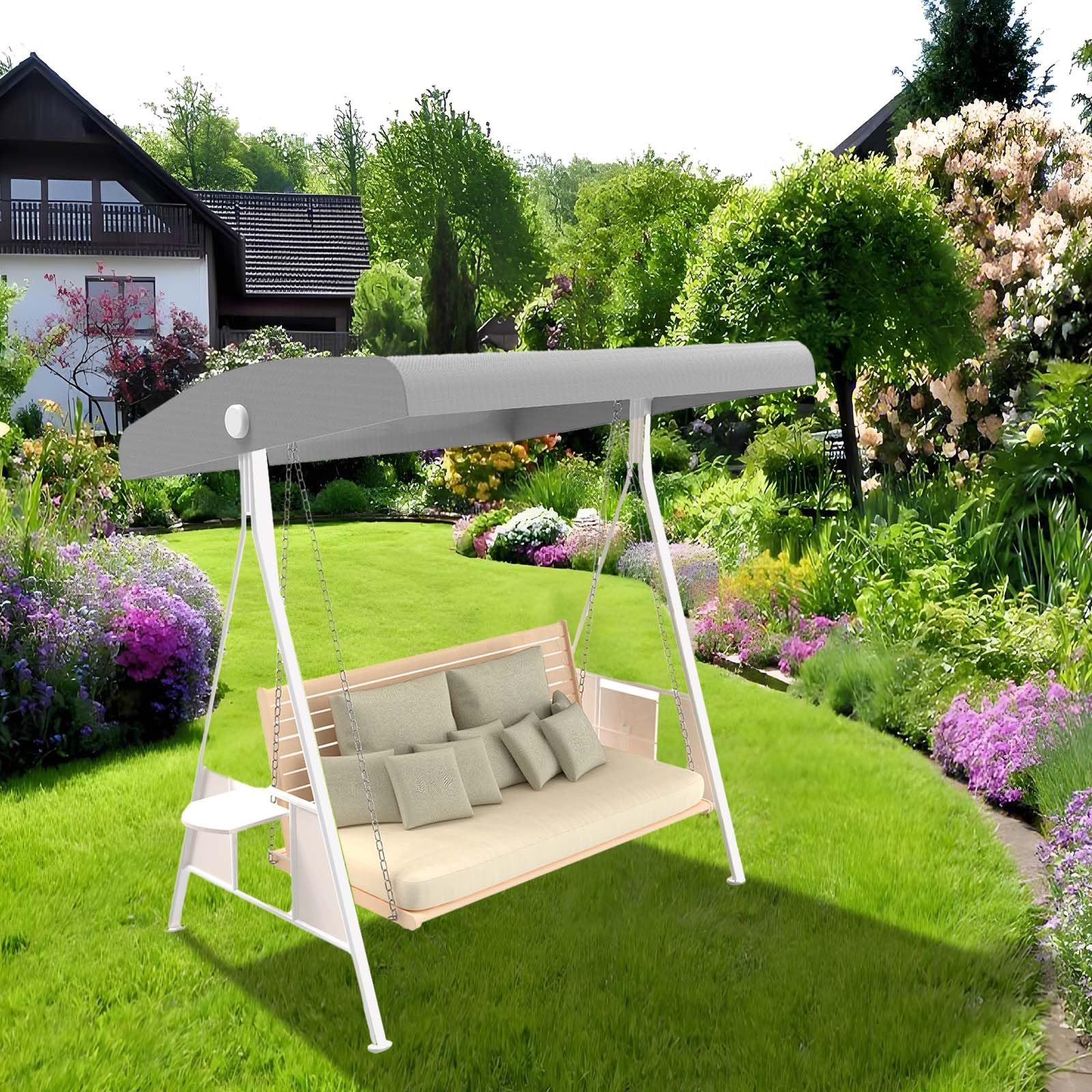 Hagsfire canopy on porch setting illustrating refreshed outdoor seating area