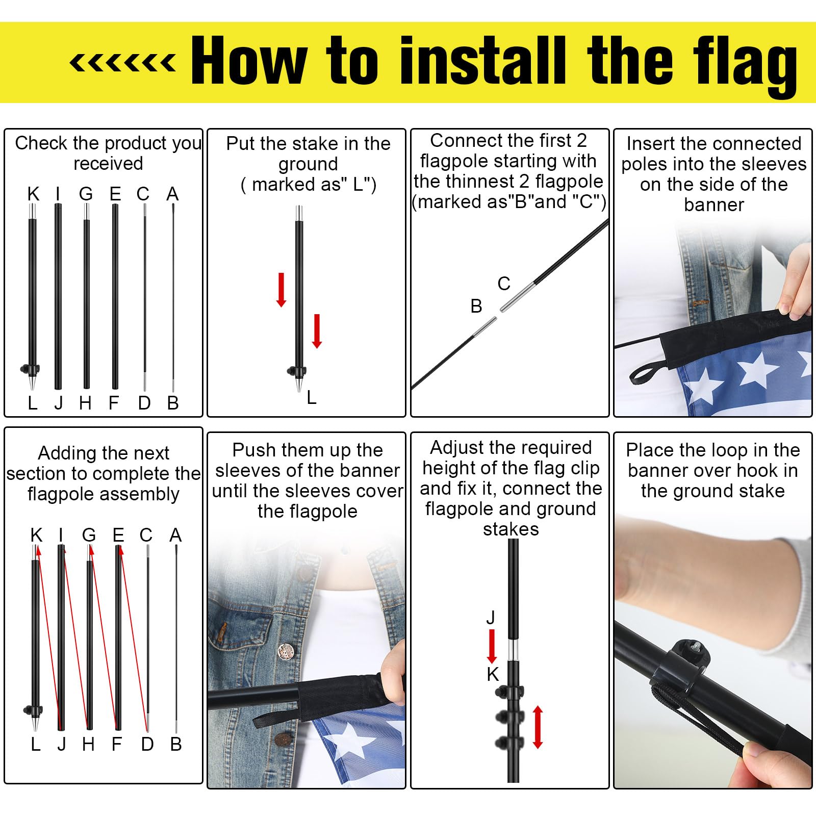 Hahafelt feather flags in use at dealership lot drawing customer attention