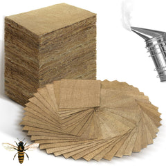 Hahafelt front packaging showing 4.2 lb burlap fuel and clear labeling for convenience