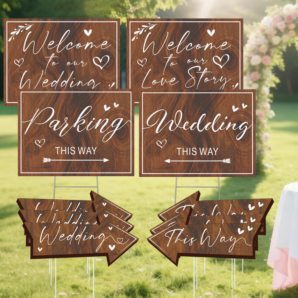 Haiddle front packaging showing full welcome sign kit and instant curb appeal