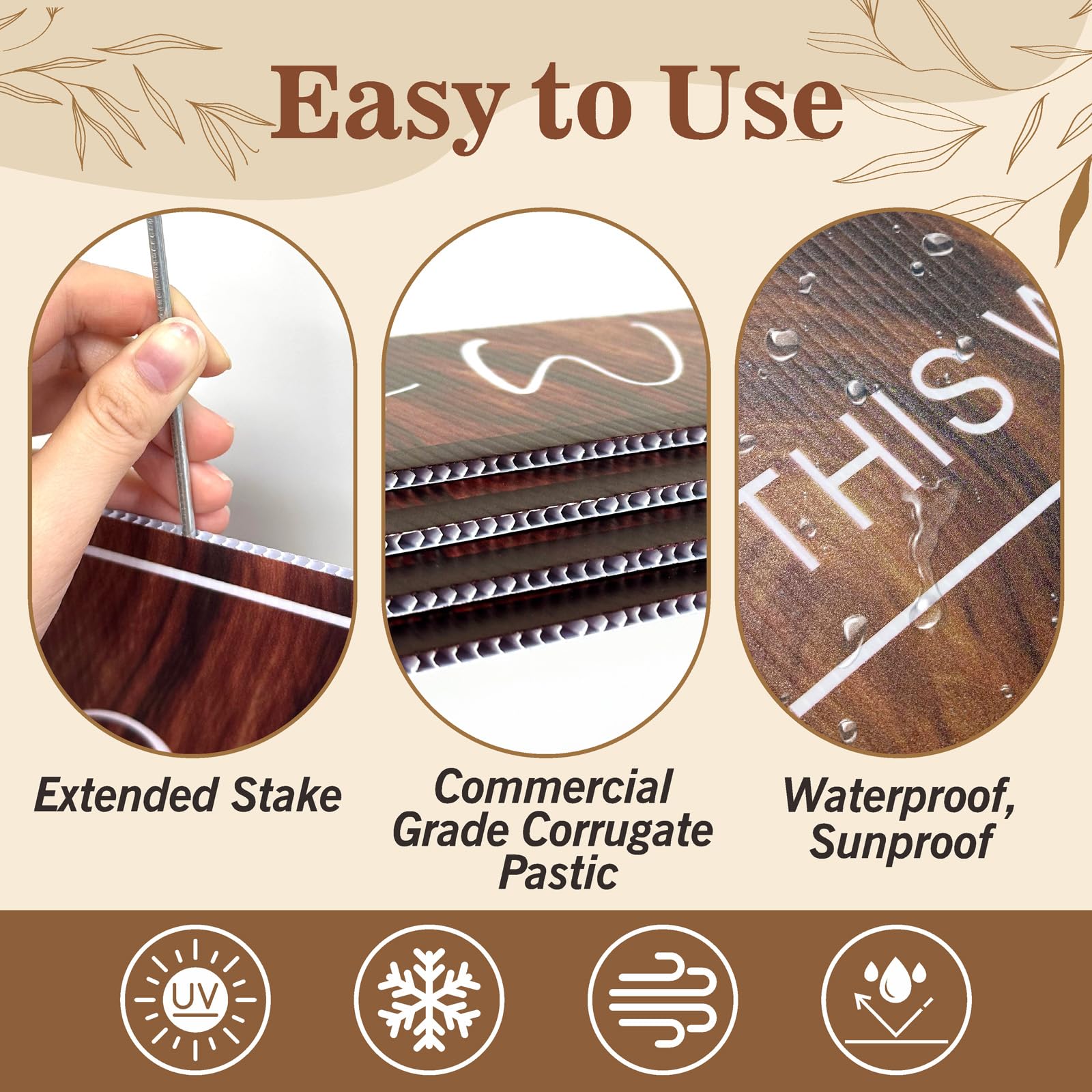 Haiddle double-sided printing visible for arrows readable from both directions