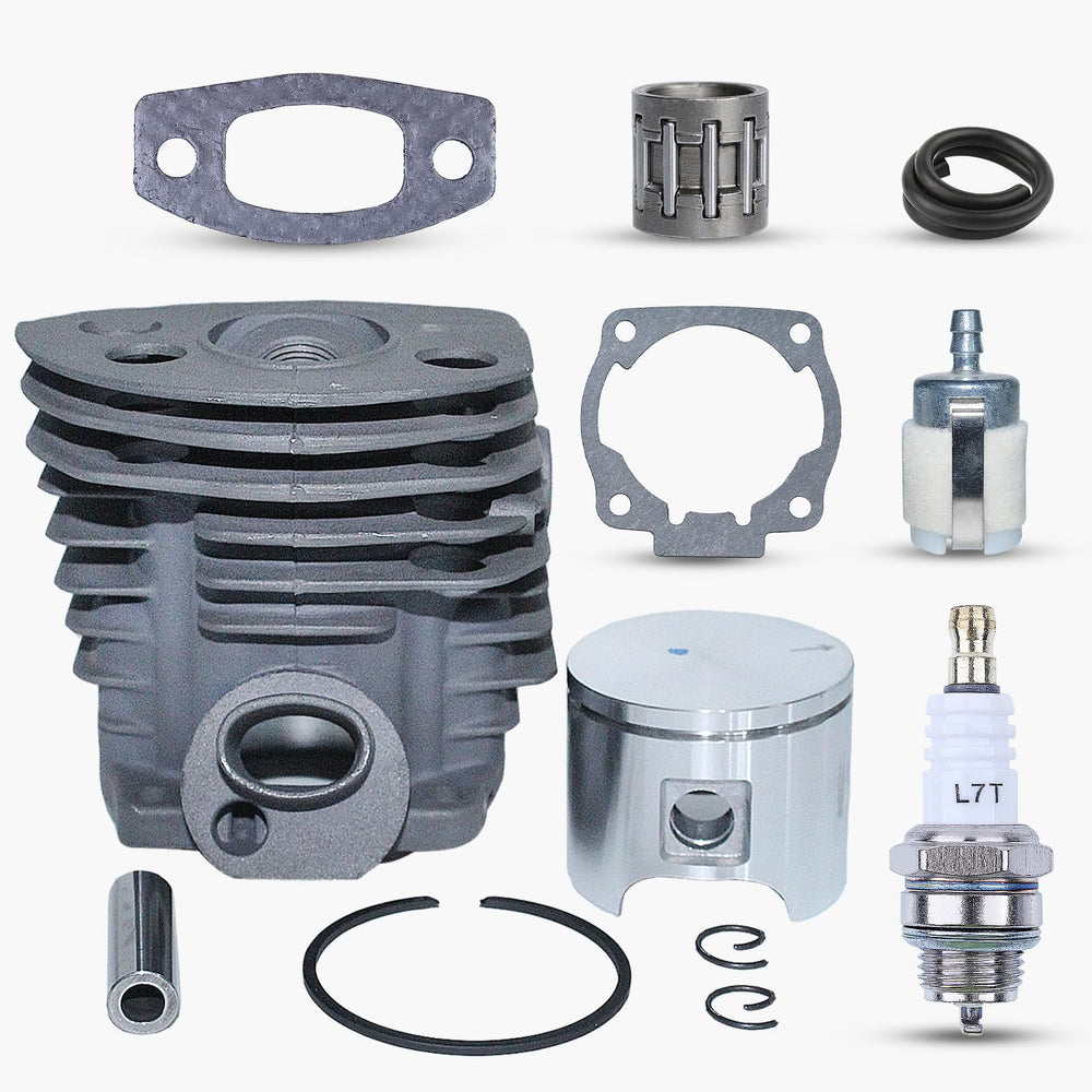 HAISHINE front view of cylinder and piston kit showing complete contents and restore ability