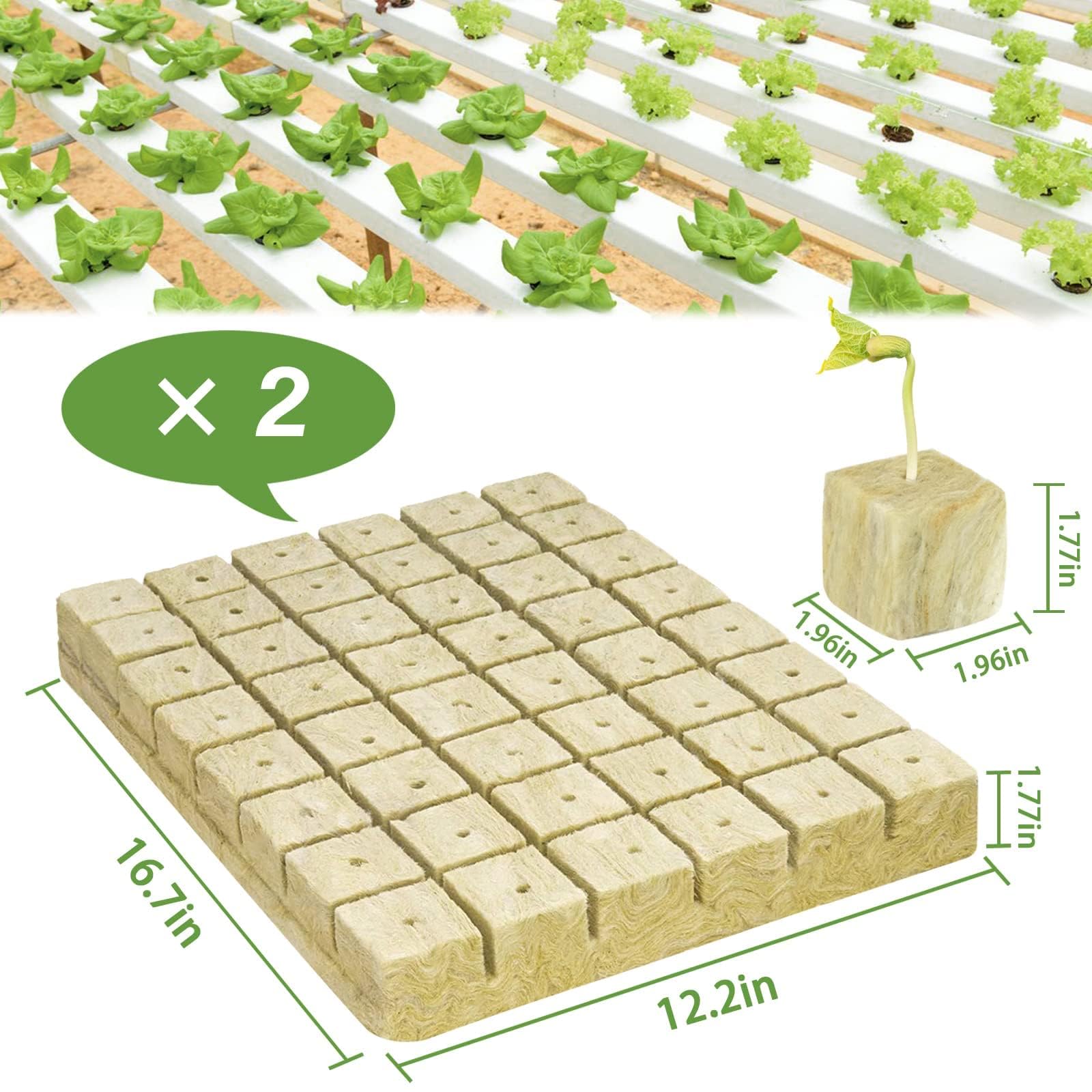 Halatool close-up of rockwool fibers highlighting absorbent texture for healthy roots