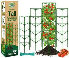 Halatool front view of 72-inch cage 4-pack showing full set and benefit of coverage