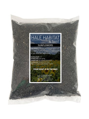 Hale Habitat & Seed front packaging showing 5 lb bag and clear labeling benefit: easy identification