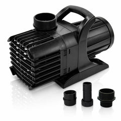 HALF OFF PONDS pump front view showing compact design and reliable flow