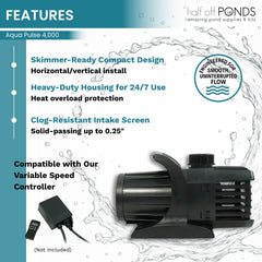 HALF OFF PONDS outlet adapter and fittings for flexible plumbing